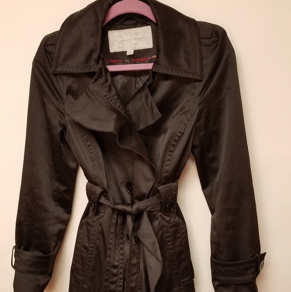 Jessica Simpson Jackets & Blazers - Jessica Simpson Coat Trench Ruffle Coat